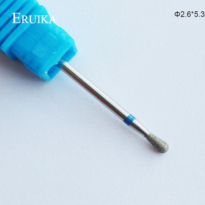 ERUIKA 5 tipuri de burghiu diamant pentru unghii Burghiu rotativ Pila de unghii pentru manichiura Accesorii masini electrice Instrumente de taiere