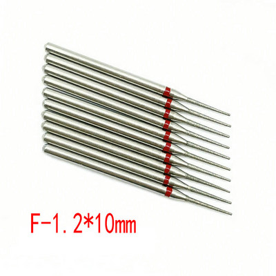 10 buc. Set de freze cu diamante pentru cuticule pentru curățarea unghiilor freză pentru manichiură accesorii freze electrice pentru îndepărtarea pielii moarte