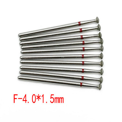 10 buc. Set de freze cu diamante pentru cuticule pentru curățarea unghiilor freză pentru manichiură accesorii freze electrice pentru îndepărtarea pielii moarte