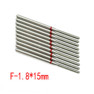 10 buc. Set de freze cu diamante pentru cuticule pentru curățarea unghiilor freză pentru manichiură accesorii freze electrice pentru îndepărtarea pielii moarte