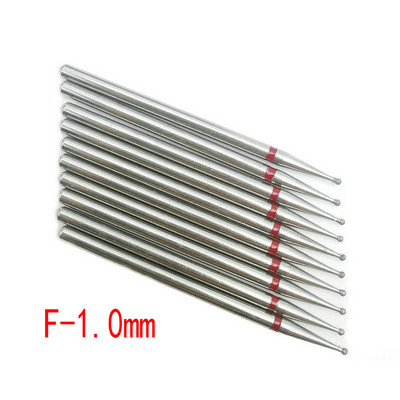 10 buc. Set de freze cu diamante pentru cuticule pentru curățarea unghiilor freză pentru manichiură accesorii freze electrice pentru îndepărtarea pielii moarte