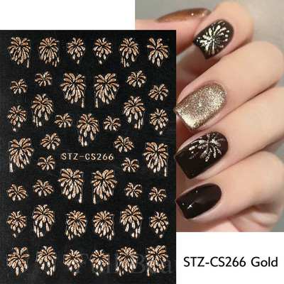 3D hologrāfisks tauriņš nagu uzlīmes mirdzoši melni balti nagu mākslas rotājumi uzlīmes piekariņi Dizains lipīgi slīdņi manikīrs