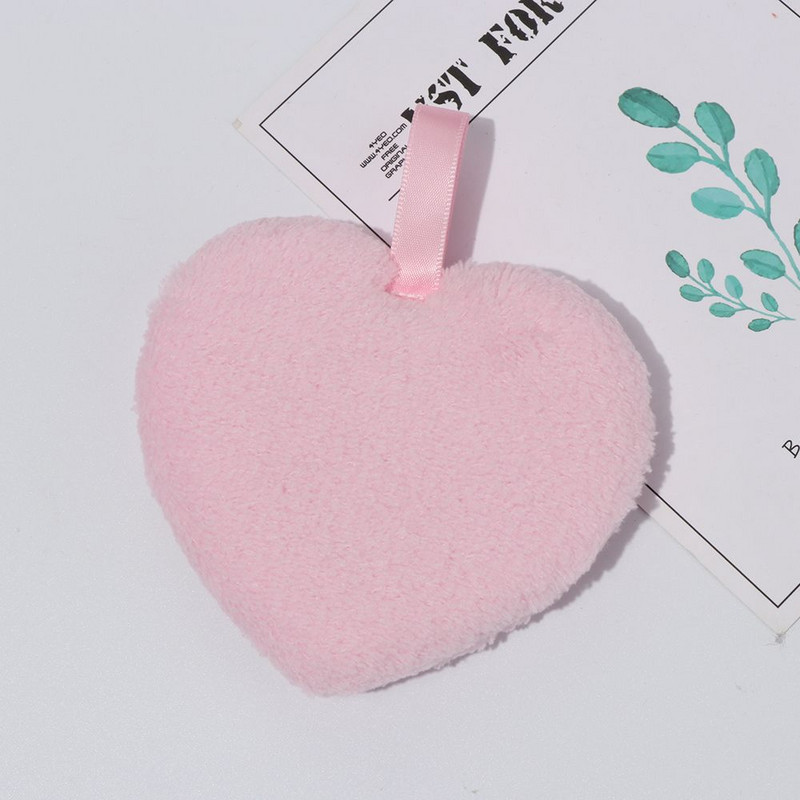 Minkštas mikropluošto makiažo valiklis Veido valiklis Pliušinis pūstas Daugkartinio naudojimo valymo šluostės pagalvėlės