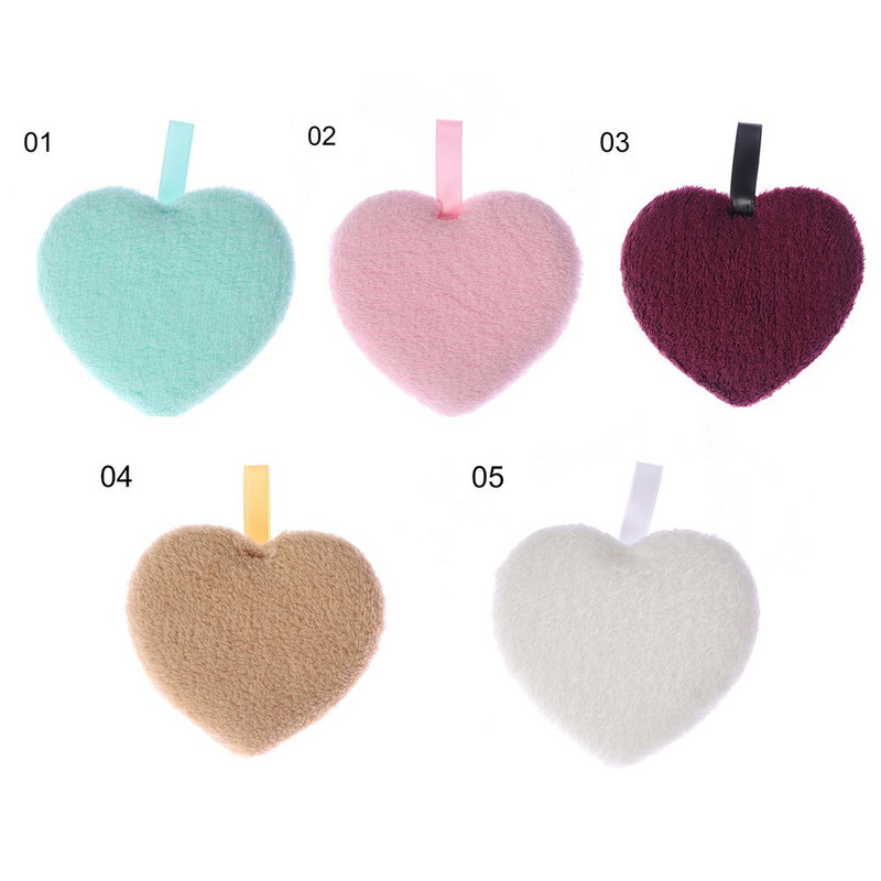 Minkštas mikropluošto makiažo valiklis Veido valiklis Pliušinis pūstas Daugkartinio naudojimo valymo šluostės pagalvėlės