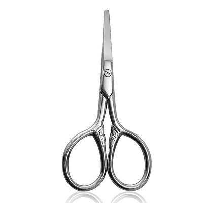 1 gab. Nerūsējošā tērauda mazs grims kopšanas šķēres uzacis manikīram nagu kutikulas bārdas un ūsu griezējs deguna matu rīks