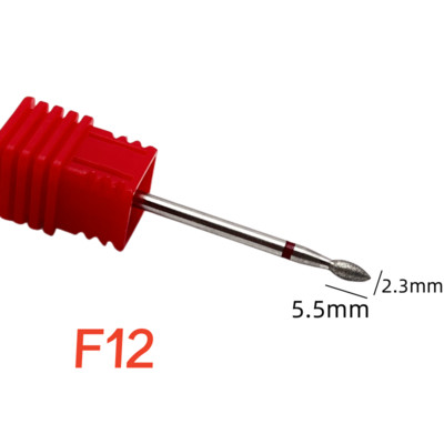 Kutikulas urbji Liesmas uzgalis manikīram pedikīram dimanta urbis pulēšanas vīles slīpēšanas galviņas Instrumenti akrila gēla nagiem