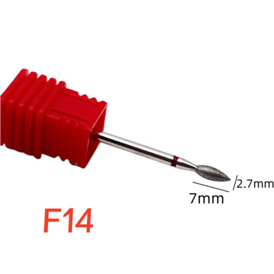 Kutikulas urbji Liesmas uzgalis manikīram pedikīram dimanta urbis pulēšanas vīles slīpēšanas galviņas Instrumenti akrila gēla nagiem