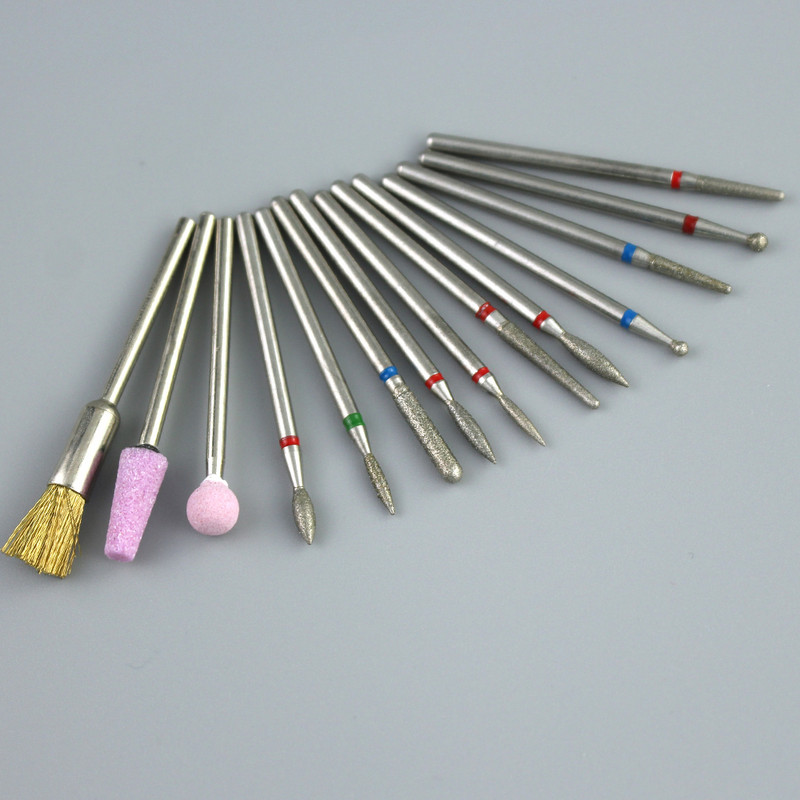 28 féle gyémánt körömfúró maró manikűrhöz.