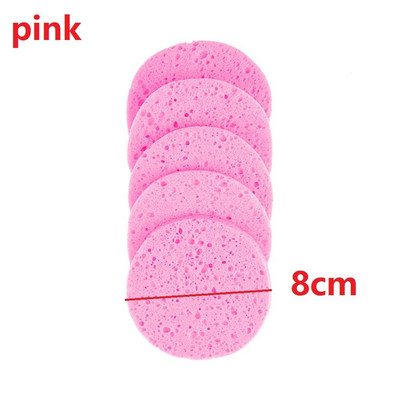 5 vnt. 6/7/8/9/10 cm Natūralios medienos masės kempinė celiuliozės kempinė veido kempinė Nešiojama šveitimo priemonė odos priežiūros priemonė didmeninė prekyba