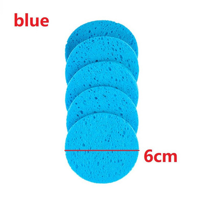 5 vnt. 6/7/8/9/10 cm Natūralios medienos masės kempinė celiuliozės kempinė veido kempinė Nešiojama šveitimo priemonė odos priežiūros priemonė didmeninė prekyba