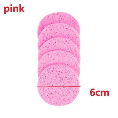 5 vnt. 6/7/8/9/10 cm Natūralios medienos masės kempinė celiuliozės kempinė veido kempinė Nešiojama šveitimo priemonė odos priežiūros priemonė didmeninė prekyba