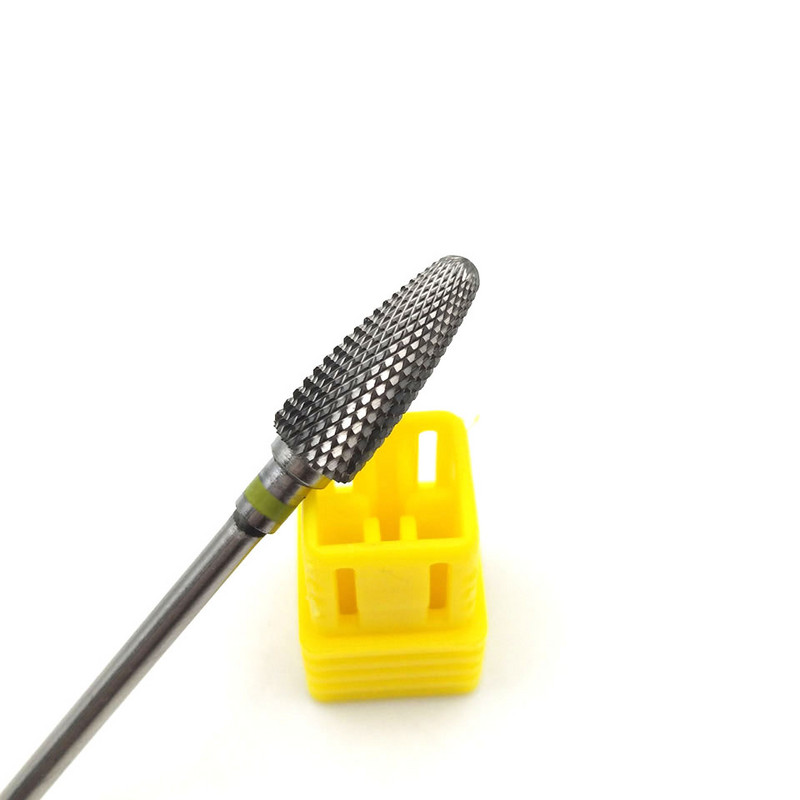 HYTOOS XF keményfém körömfúró 3/32"-es forgó manikűrvágó bitek manikűrhöz körömfúró tartozékok Marószerszámok