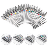 Karbīda volframa nagu urbjmašīna manikīra urbjmašīna frēzēšanai nagu vīlēm Bufera nagu mākslas aprīkojuma piederums