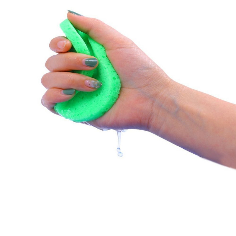 5 tk pehmest naturaalsest puidumassist ellipsikujuline käsn kaasaskantav nahahooldus tselluloosist käsn keha näopuhastusvahend käsnast meigivahend