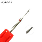 HYTOOS maza konusa slīpēšanas galviņa smalki dimanta kutikulas nagu urbji 3/32 rotējošie nagu urbji elektriskie urbji