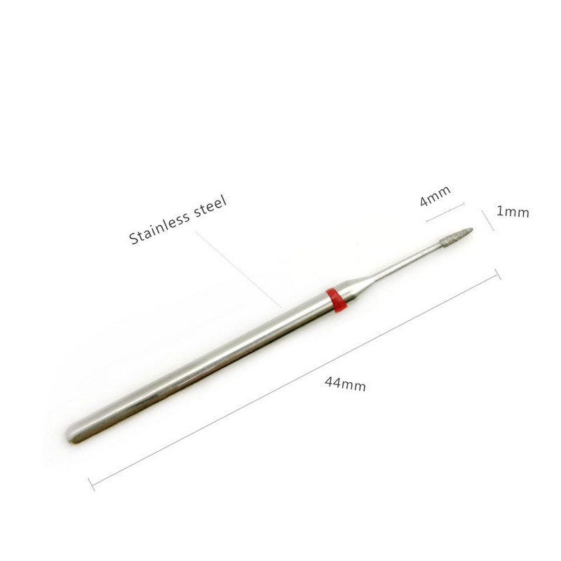 HYTOOS maza konusa slīpēšanas galviņa smalki dimanta kutikulas nagu urbji 3/32 rotējošie nagu urbji elektriskie urbji