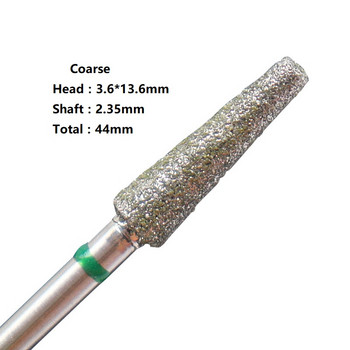 Diamond Nail Drill Milling Cutter Nail Art Drill Bit Cuticle Clean cutter for Manicure Nail Files Electric Mills Burr Nail Tool