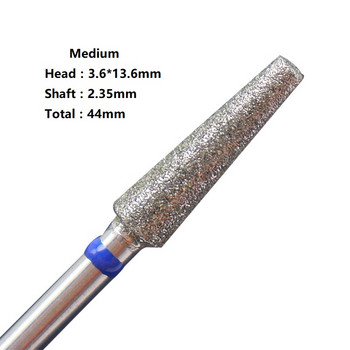 Diamond Nail Drill Milling Cutter Nail Art Drill Bit Cuticle Clean cutter for Manicure Nail Files Electric Mills Burr Nail Tool