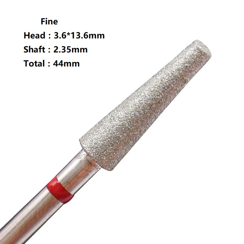 Dijamantna burgija za nokte Glodalo Nail Art burgija za nokte Čisti rezač zanoktica za manikuru Turpije za nokte Električne glodalice Burr Alat za nokte