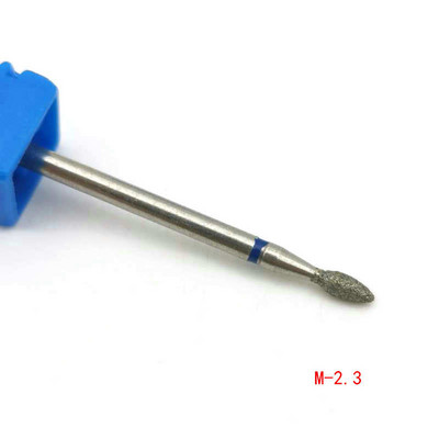 Dimanta manikīra urbis nagiem Profesionāli kutikulas tīrīšanas uzgaļi akrila gēla nagiem Manikīra pedikīra veidošanas instrumenti