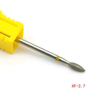 Dimanta manikīra urbis nagiem Profesionāli kutikulas tīrīšanas uzgaļi akrila gēla nagiem Manikīra pedikīra veidošanas instrumenti