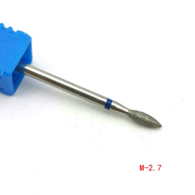 Dimanta manikīra urbis nagiem Profesionāli kutikulas tīrīšanas uzgaļi akrila gēla nagiem Manikīra pedikīra veidošanas instrumenti