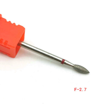 Dimanta manikīra urbis nagiem Profesionāli kutikulas tīrīšanas uzgaļi akrila gēla nagiem Manikīra pedikīra veidošanas instrumenti