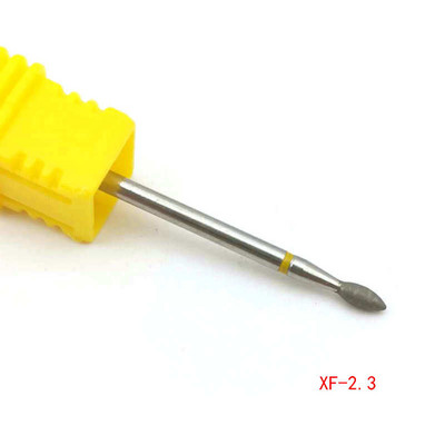 Dimanta manikīra urbis nagiem Profesionāli kutikulas tīrīšanas uzgaļi akrila gēla nagiem Manikīra pedikīra veidošanas instrumenti