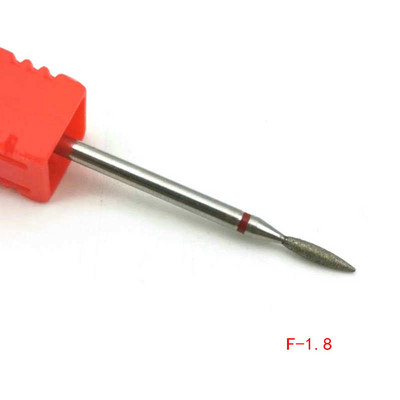 Dimanta manikīra urbis nagiem Profesionāli kutikulas tīrīšanas uzgaļi akrila gēla nagiem Manikīra pedikīra veidošanas instrumenti