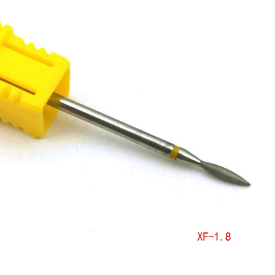 Dimanta manikīra urbis nagiem Profesionāli kutikulas tīrīšanas uzgaļi akrila gēla nagiem Manikīra pedikīra veidošanas instrumenti