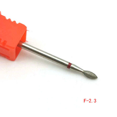 Dimanta manikīra urbis nagiem Profesionāli kutikulas tīrīšanas uzgaļi akrila gēla nagiem Manikīra pedikīra veidošanas instrumenti