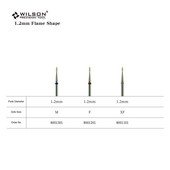 WILSON 1,2 mm Flame Shape Diamond BitsTools Rezači za nokte za manikuru Svrdla pribor za nokte besplatno