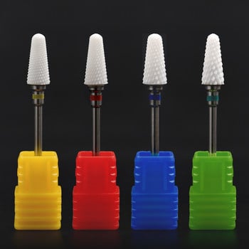 KADS Керамични резачки за нокти Свредла за маникюр Машина за маникюр Инструмент за полиране на нокти Инструмент за отстраняване на педикюр Фреза Апарат
