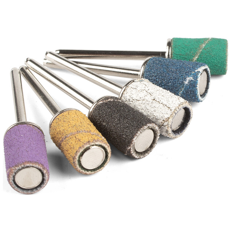 100 gab. nagu slīpēšanas lentu komplekts nagu urbjmašīnas, vīles nagu slīpmašīnas piederumi manikīra mašīnai, želejas lakas noņemšanai, slīpmašīna