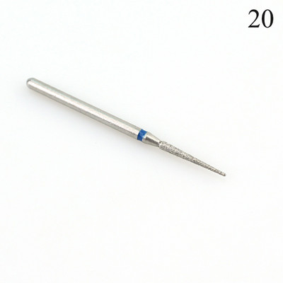 1 gab dimanta frēzes manikīram Rotējošie nagu urbji elektriskie pedikīra mašīnas aprīkojums kutikulas noņemšanas instrumenti