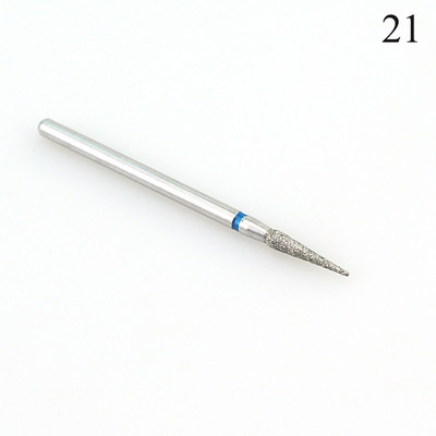 1 gab dimanta frēzes manikīram Rotējošie nagu urbji elektriskie pedikīra mašīnas aprīkojums kutikulas noņemšanas instrumenti