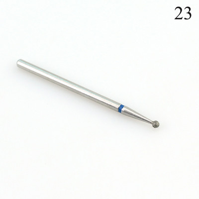 1 gab dimanta frēzes manikīram Rotējošie nagu urbji elektriskie pedikīra mašīnas aprīkojums kutikulas noņemšanas instrumenti