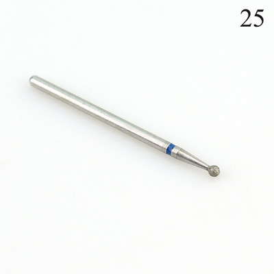 1 gab dimanta frēzes manikīram Rotējošie nagu urbji elektriskie pedikīra mašīnas aprīkojums kutikulas noņemšanas instrumenti