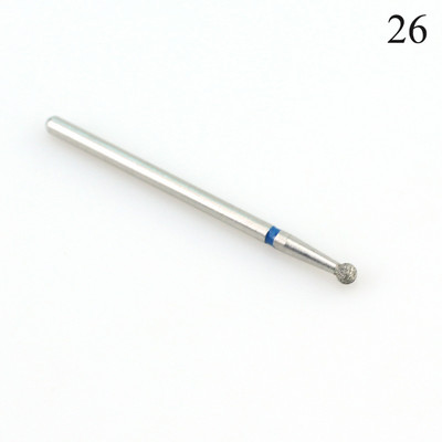 1 gab dimanta frēzes manikīram Rotējošie nagu urbji elektriskie pedikīra mašīnas aprīkojums kutikulas noņemšanas instrumenti