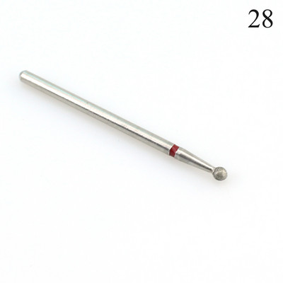 1 gab dimanta frēzes manikīram Rotējošie nagu urbji elektriskie pedikīra mašīnas aprīkojums kutikulas noņemšanas instrumenti