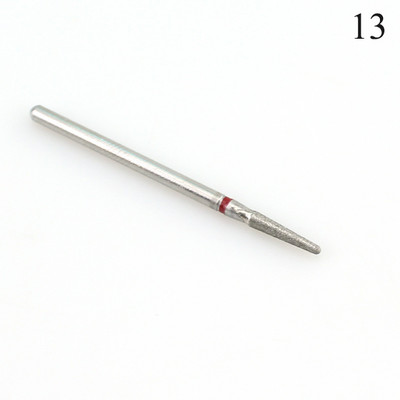 1 gab dimanta frēzes manikīram Rotējošie nagu urbji elektriskie pedikīra mašīnas aprīkojums kutikulas noņemšanas instrumenti