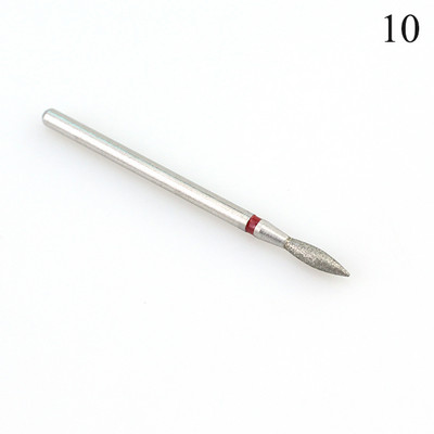 1 gab dimanta frēzes manikīram Rotējošie nagu urbji elektriskie pedikīra mašīnas aprīkojums kutikulas noņemšanas instrumenti