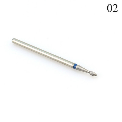 1 gab dimanta frēzes manikīram Rotējošie nagu urbji elektriskie pedikīra mašīnas aprīkojums kutikulas noņemšanas instrumenti