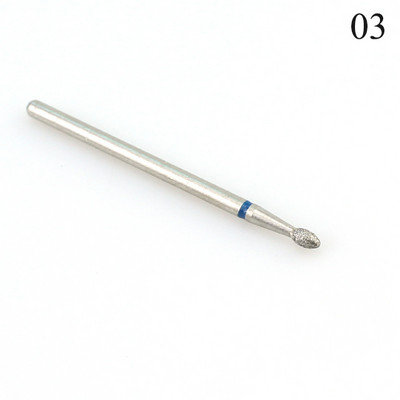 1 gab dimanta frēzes manikīram Rotējošie nagu urbji elektriskie pedikīra mašīnas aprīkojums kutikulas noņemšanas instrumenti