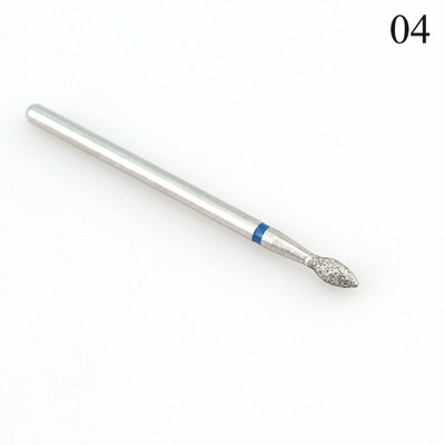 1 gab dimanta frēzes manikīram Rotējošie nagu urbji elektriskie pedikīra mašīnas aprīkojums kutikulas noņemšanas instrumenti