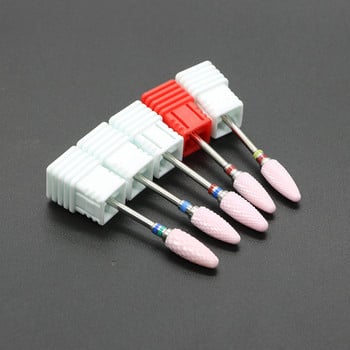 Бормашини за нокти OGEYERO Пламъчни керамични фрези за маникюр Електрически педикюр Бита за нокти Пили за премахване на гел лак Инструменти за нокти