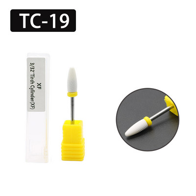 OGEYERO svrdla za nokte Plamena keramička rezača za manikuru Električna pedikura Bitovi za nokte Turpije za skidanje gela Alati za nokte