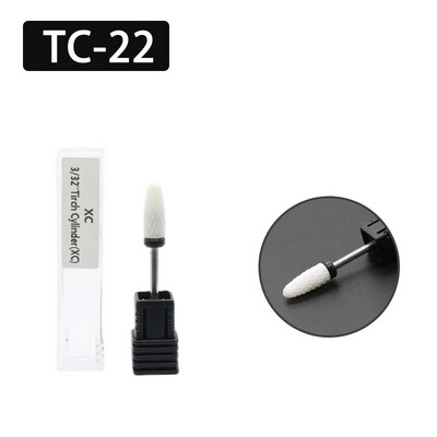 OGEYERO svrdla za nokte Plamena keramička rezača za manikuru Električna pedikura Bitovi za nokte Turpije za skidanje gela Alati za nokte