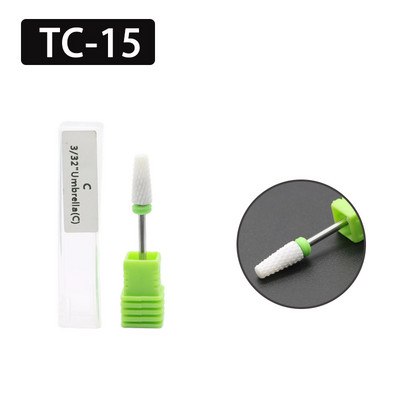 OGEYERO svrdla za nokte Plamena keramička rezača za manikuru Električna pedikura Bitovi za nokte Turpije za skidanje gela Alati za nokte