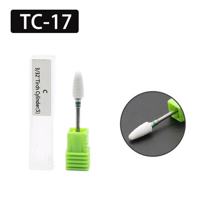 OGEYERO svrdla za nokte Plamena keramička rezača za manikuru Električna pedikura Bitovi za nokte Turpije za skidanje gela Alati za nokte